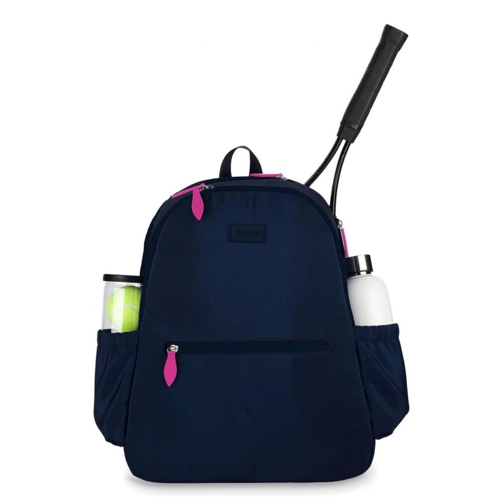 NEW AME & LULU courtside tennis backpack 2.0 in blue